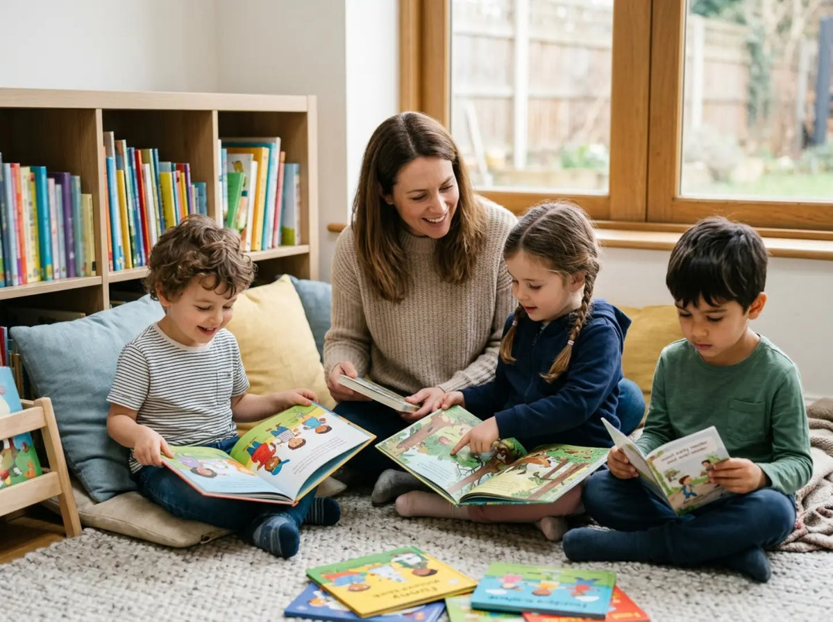 Kids Books Ages 4-6: A 7-Day Reading Rotation for Preschool and Kindergarten