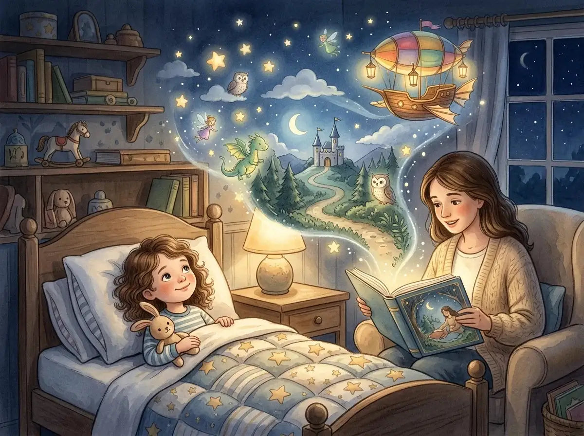 Bedtime Stories for Kindergartners: A Calmer Reading Guide