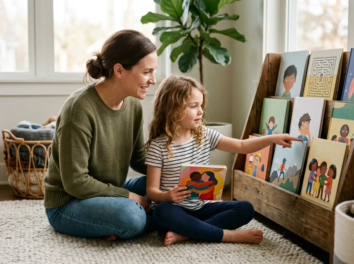 Social Emotional Books for Kids: How to Build an SEL Bookshelf for Real-Life Moments