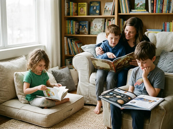 Kids Books Ages 6-8: The 3-Book Method for Growing Readers