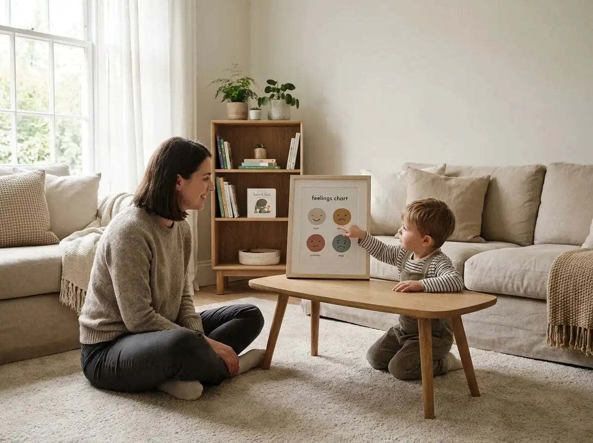 Feelings Chart for Kids: Why the Static Wall Poster Isn't Enough