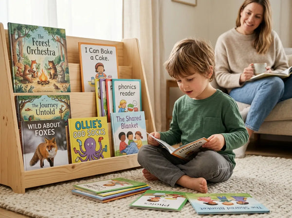 Books for Kindergarteners: The 7 Types Every Reading Shelf Needs