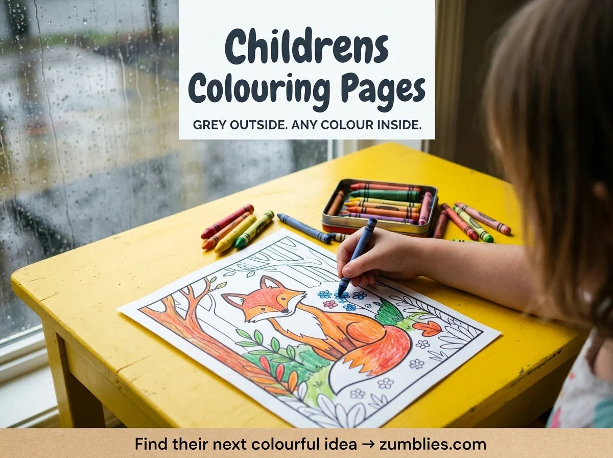 Childrens Colouring Pages: Build a Creative Routine Kids Actually Want to Return To