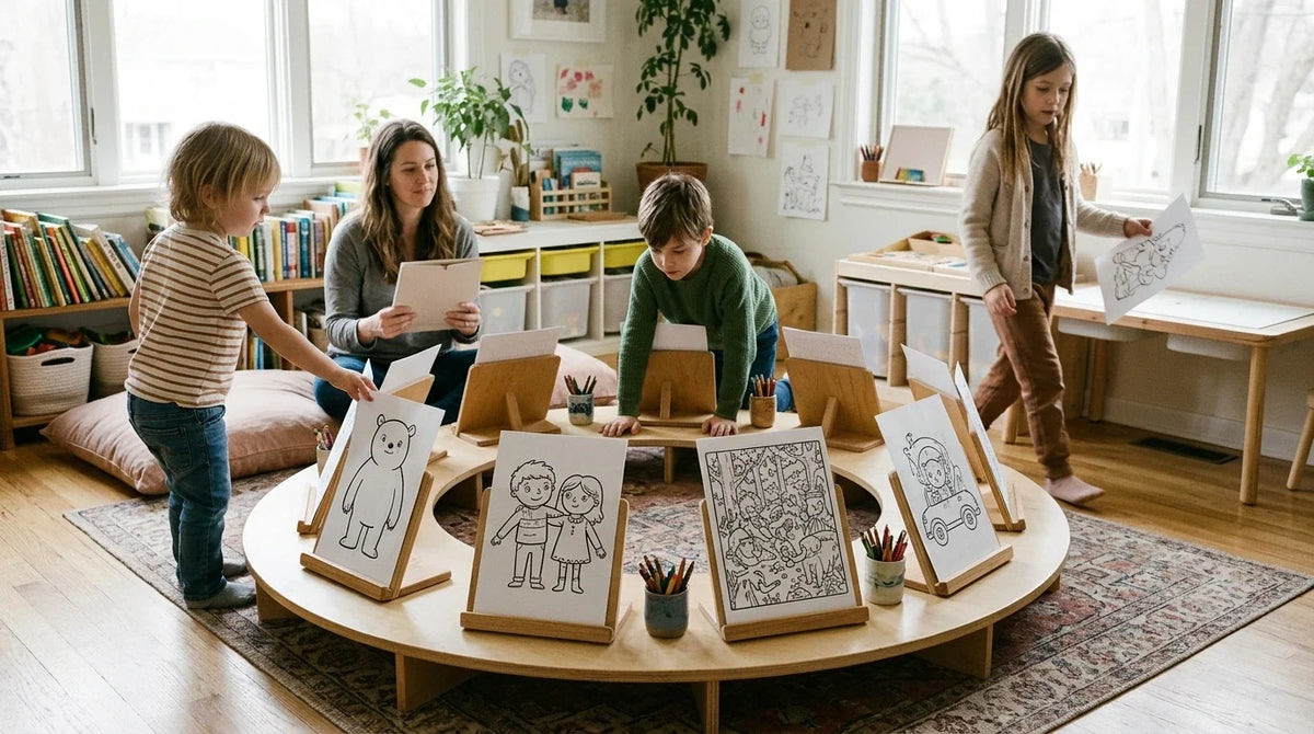 Childrens Colouring Pages: How to Build a Better Mix of Printable Activities