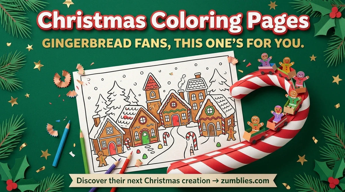 Christmas Coloring Pages: 12 Easy Holiday Activity Stations for Kids
