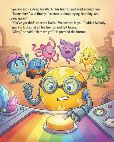 Sparklo and the Rainbow Machine — The Zumblies Episode 1