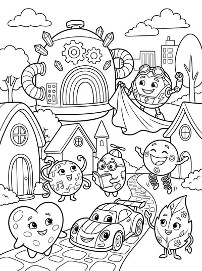 Zumblies Coloring Book