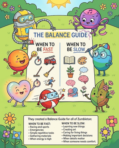 The Race of Balance — The Zumblies Episode 6