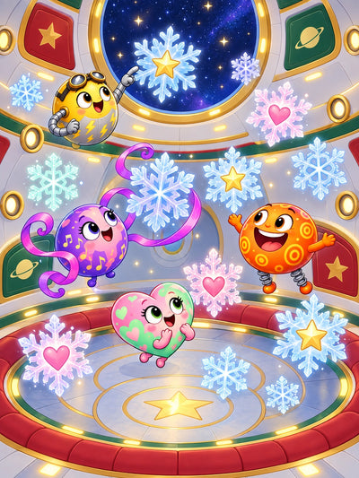 Zumblies Christmas Space Coloring Book for Kids