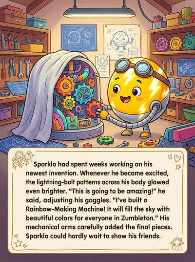 Sparklo and the Rainbow Machine — The Zumblies Episode 1