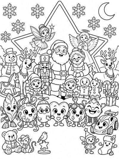Zumblies Classic Christmas Coloring Book