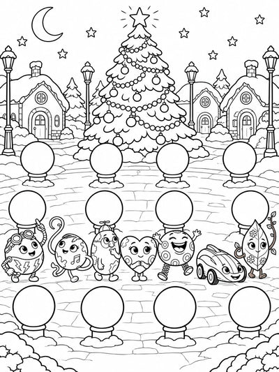 Zumblies Christmas Coloring Book Bundle – 7 Books, 210 Adventures