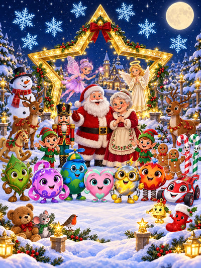 Zumblies Classic Christmas Coloring Book