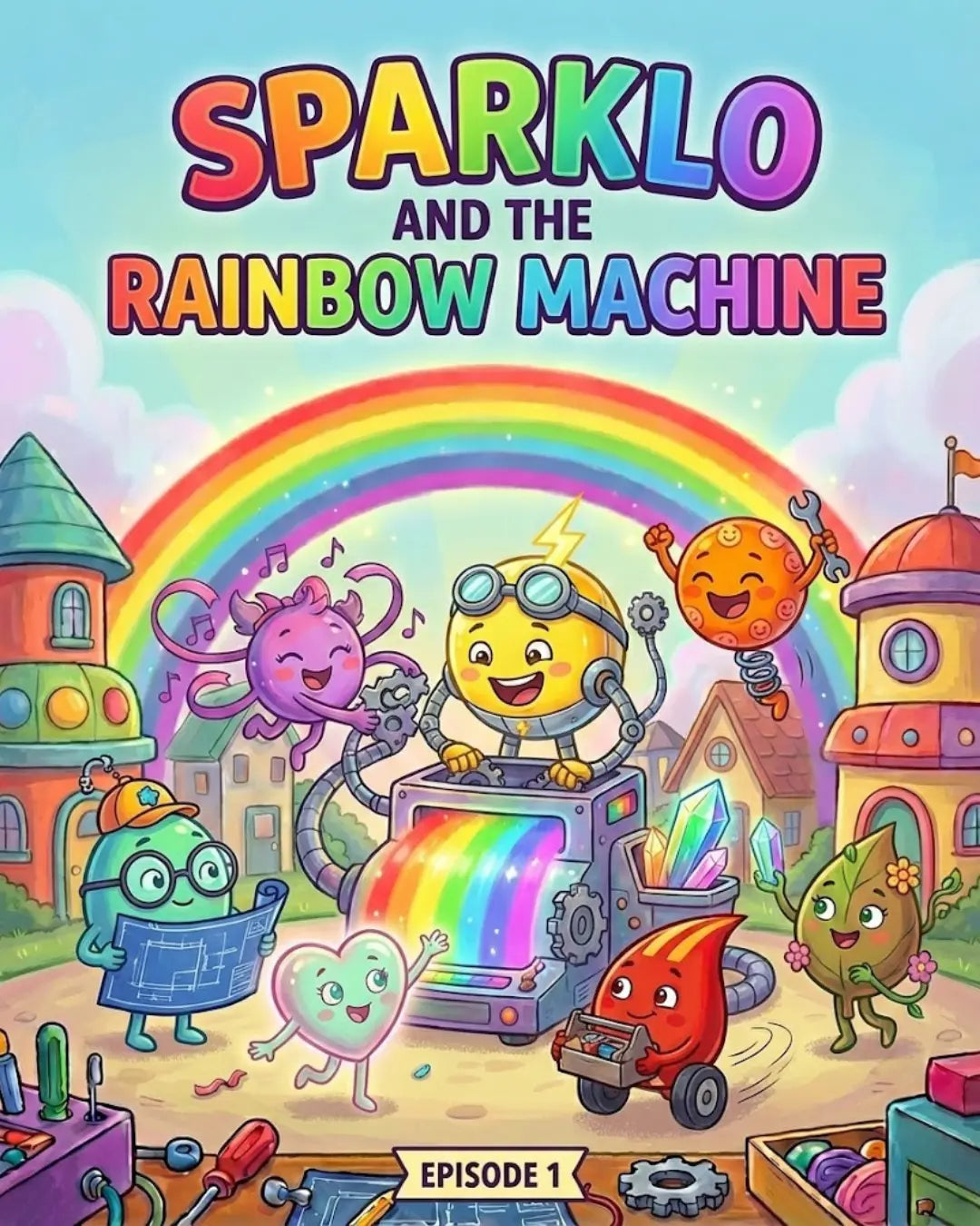 Sparklo and the Rainbow Machine — The Zumblies Episode 1