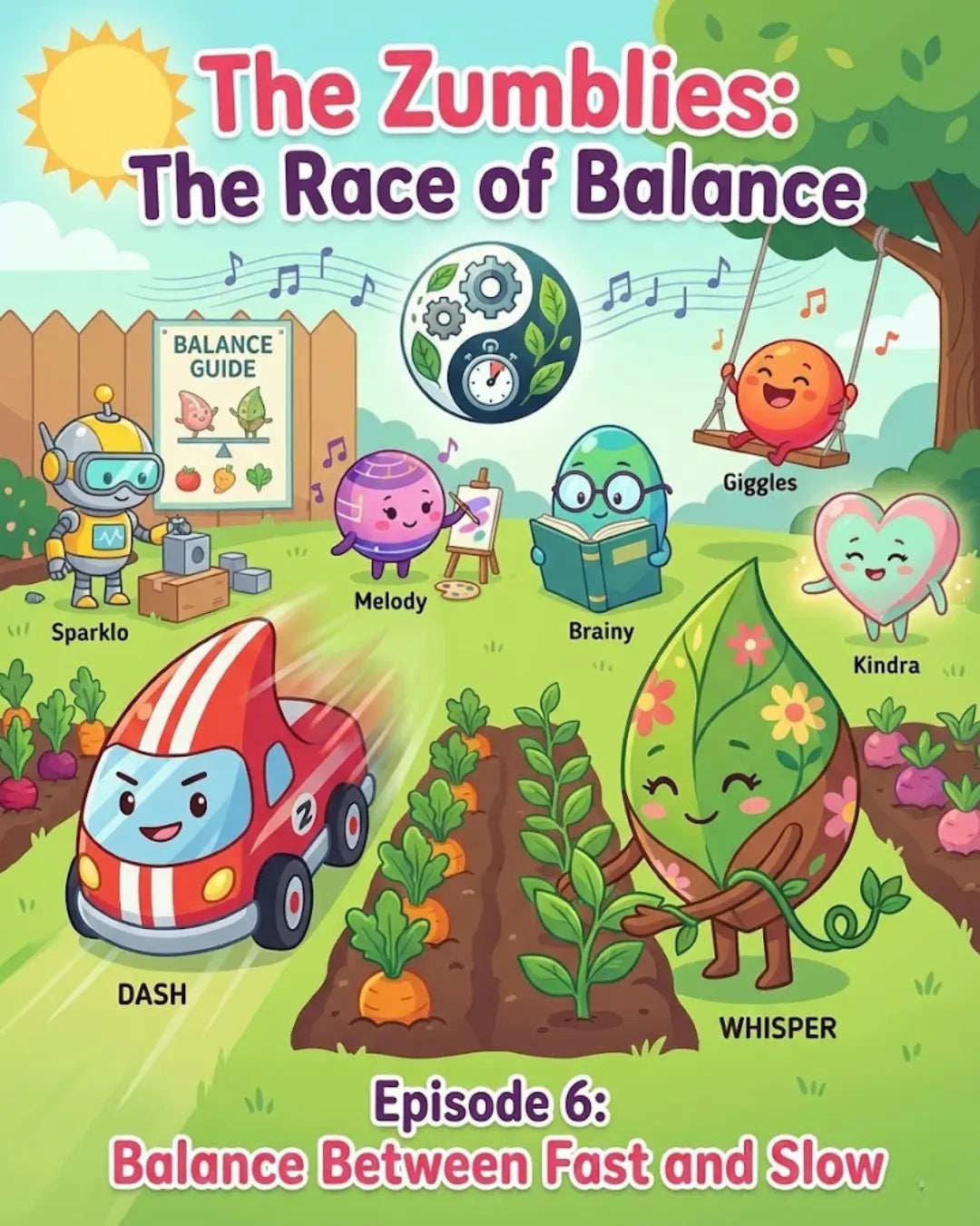 The Race of Balance — The Zumblies Episode 6