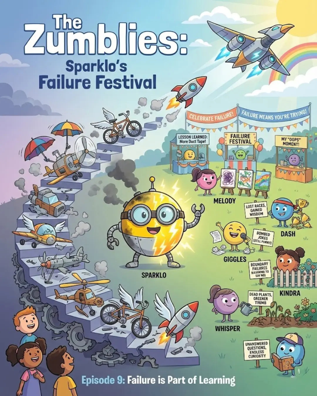 Sparklo's Failure Festival — The Zumblies Episode 9