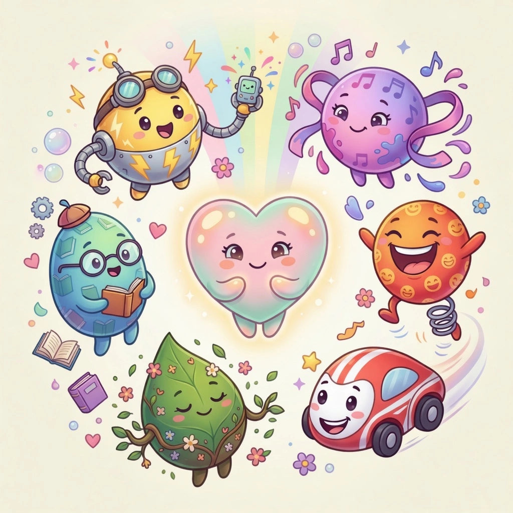 <h1>Meet the Zumblies.<br/>Stories that help kids grow.</h1>