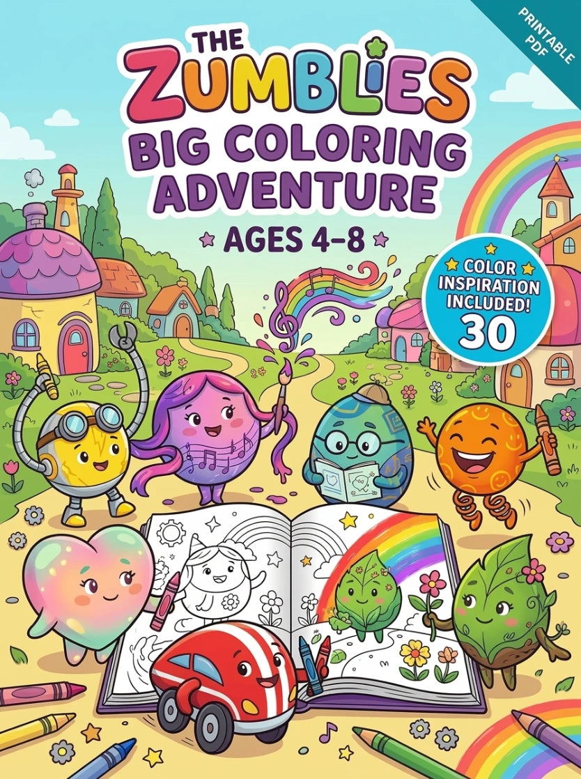 Zumblies Coloring Book